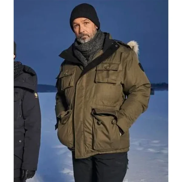 Alden Adair Cardinal Josh Green Parka Hooded Jacket