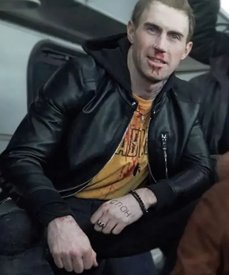 Aleksandr Pal Nobody Black Leather Jacket