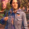 Alex Chen Life is Strange True Colors Blue Denim Cropped Jacket