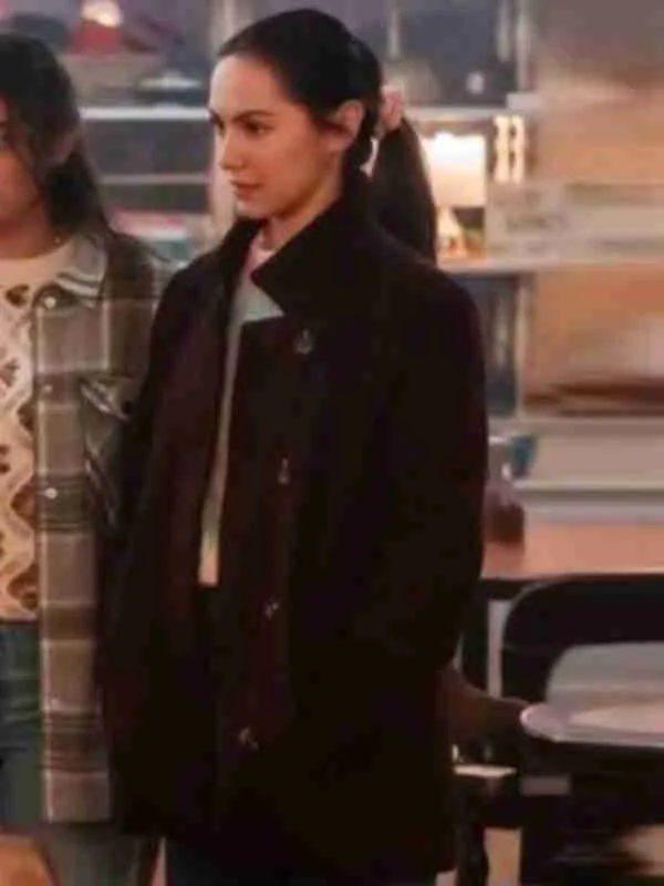 The Way Home Alex Hook Maroon Wool Coat