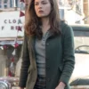 Alexa Davalos The Man In The High Castle Grey Wool Blazer Coat