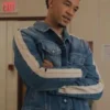 All American Homecoming S02 Damon Sims Blue Denim Jacket