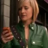 Allison Mack Smallville Green Leather Jacket