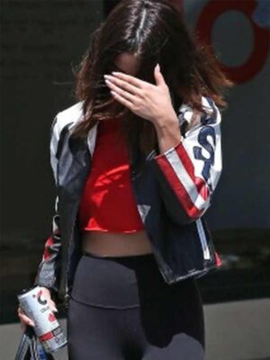 American Flag Selena Gomez Jacket