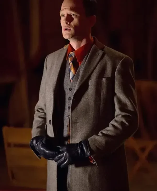 American Horror Story Chester Creb Brown Trench Coat