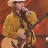 American Idol 2023 Colin Stough Brown Leather Jacket