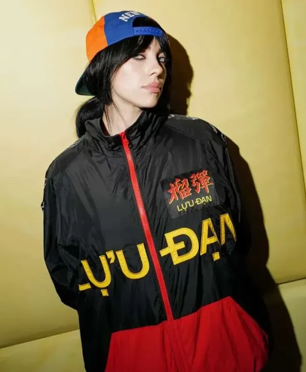 American Singer Billie Eilish Met Gala After Party Black Jacket