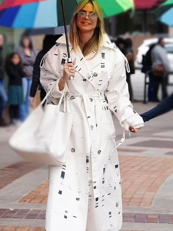 America’s Got Talent Heidi Klum Long Coat