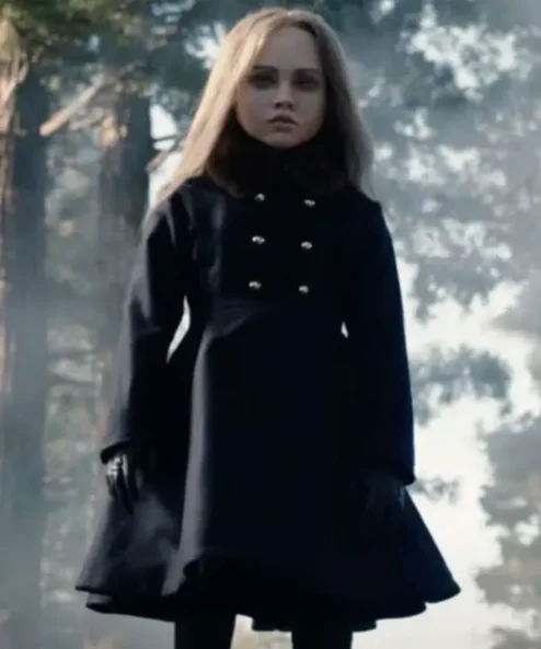 Amie Donald M3GAN 2023 Black Coat