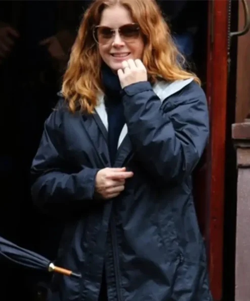 Amy-Adams-The-Woman-in-the-Window-Black-Parachute-Coat