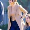 Ana de Armas Deep Water Beige Brown Trench Coat 510x638 1