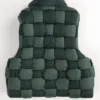 And Just Like That S02 Lucie McKenzie Green Puffer Vest back look