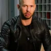 Andrew Tate Cafe Racer Leather Black Jacket