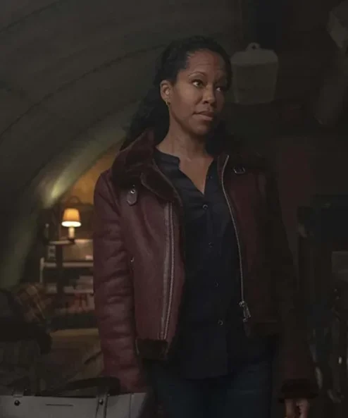 Angela Abar Watchmen Brown Jacket