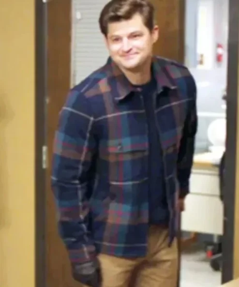 Animal Control S02 Rick Doyle Wool Shacket