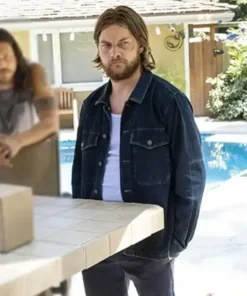 Animal Kingdom S04 Jake Weary Blue Denim Jacket