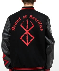 Anime-Letterman-Varsity-Black-Jacket-For-Sale