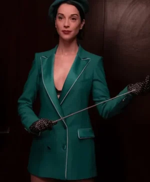 Annie Clark The Nowhere Inn Green Blazer Jacket