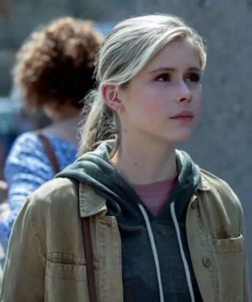 Annie January The Boys S02 Brown Cotton Jacket