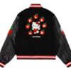 Apples H Letterman Black Jacket