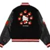 Apples H Letterman Black Jacket