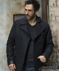 Aram Mojtabai The Blacklist Double Breasted Black Jacket