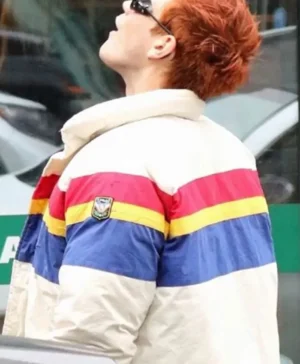 Archie Andrews Riverdale Puffer Jacket back look