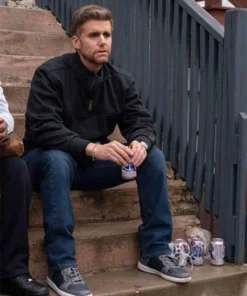 Armando Riesco The Chi Fleece Black Jacket