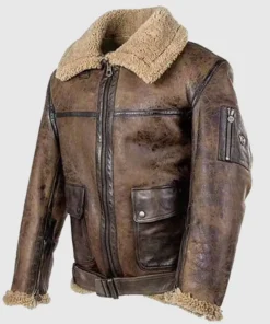 Arnold Schwarzenegger Aviator B6 Bomber Flight Jacket