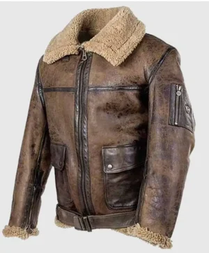 Arnold Schwarzenegger Aviator B6 Bomber Flight Jacket