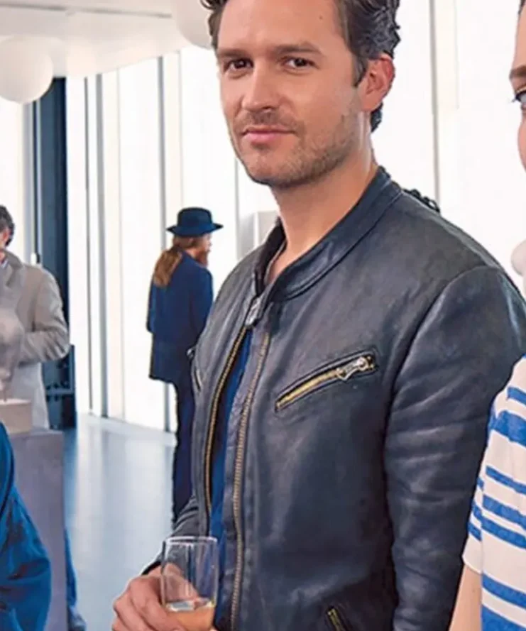 Arsehole Guy Fleabag Slimfit Black Leather Jacket