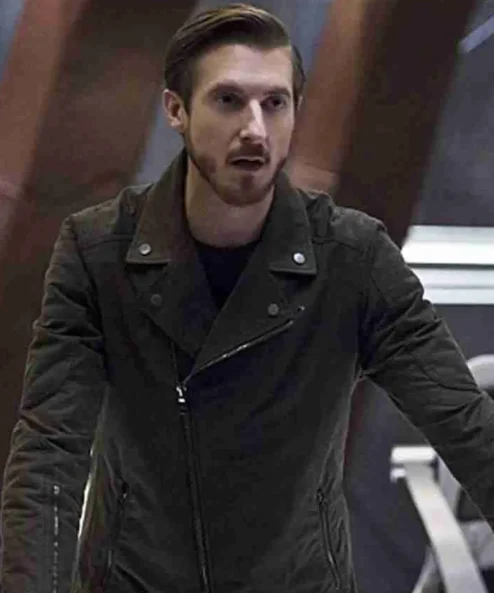 Arthur Darvill DCs Legends Of Tomorrow Vegan Leather Black Jacket