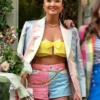 Ashley Park Emily In Paris S03 Patel Print Blazer