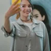 Asli Tuna As the Crow Flies Grey Jacket 