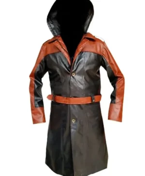 Assassins Creed Syndicate Jacob Frye Hooded Leather Coat