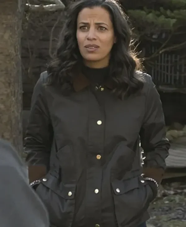 Athena Karkanis Manifest S03 Cotton Black Jacket