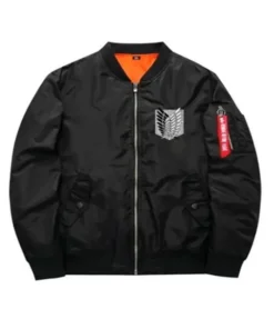 Attack On Titan Men and Women Survey Corps Black Jacket