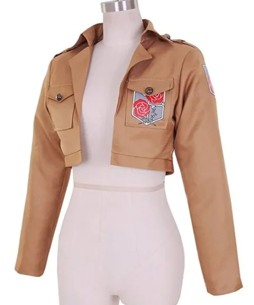 Attack on Titan Garrison Regiment Cotton Cropped Jacket