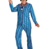 Austin Powers Striped Blue Plaid Suit
