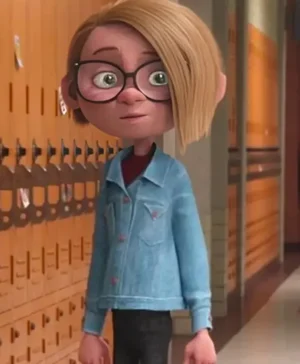Ava Rons Gone Wrong Morse Blue Jacket