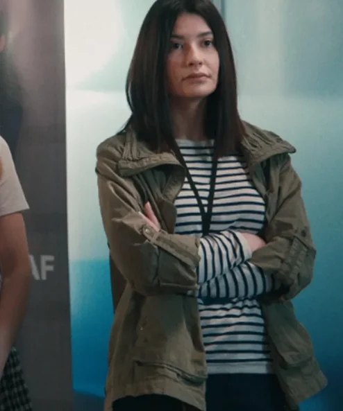 Ayse As The Crow Flies Green Jacket Side