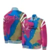 Barbie I Am Kenough Multicolor Varsity Jacket