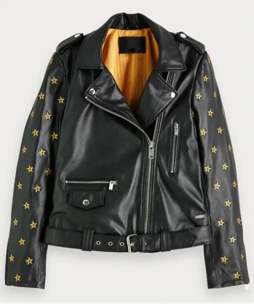 Batwoman Nicole Kang Real Leather Black Biker Jacket