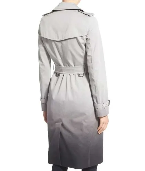 Batwoman Reagan Double Breasted Wool Long Grey Coat
