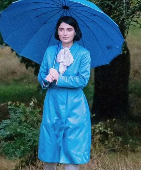 Behind Her Eyes Adele Blue Coat