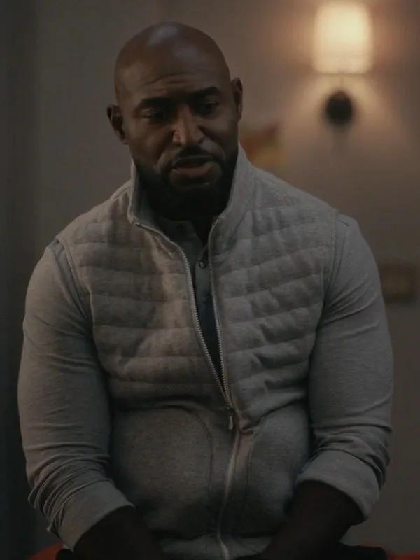 Bel Air S02 Philip Banks Grey Padded Vest