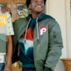 Bel-Air S1 E5 Tray Melbert Green Bomber Jacket