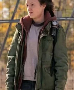 Bella Ramsey The Last of Us Green Jacket
