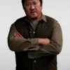 Benedict Wong 3 Body Problem S01 Cotton Green Vest