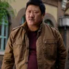 Benedict Wong Gemini Man Brown Cotton Jacket